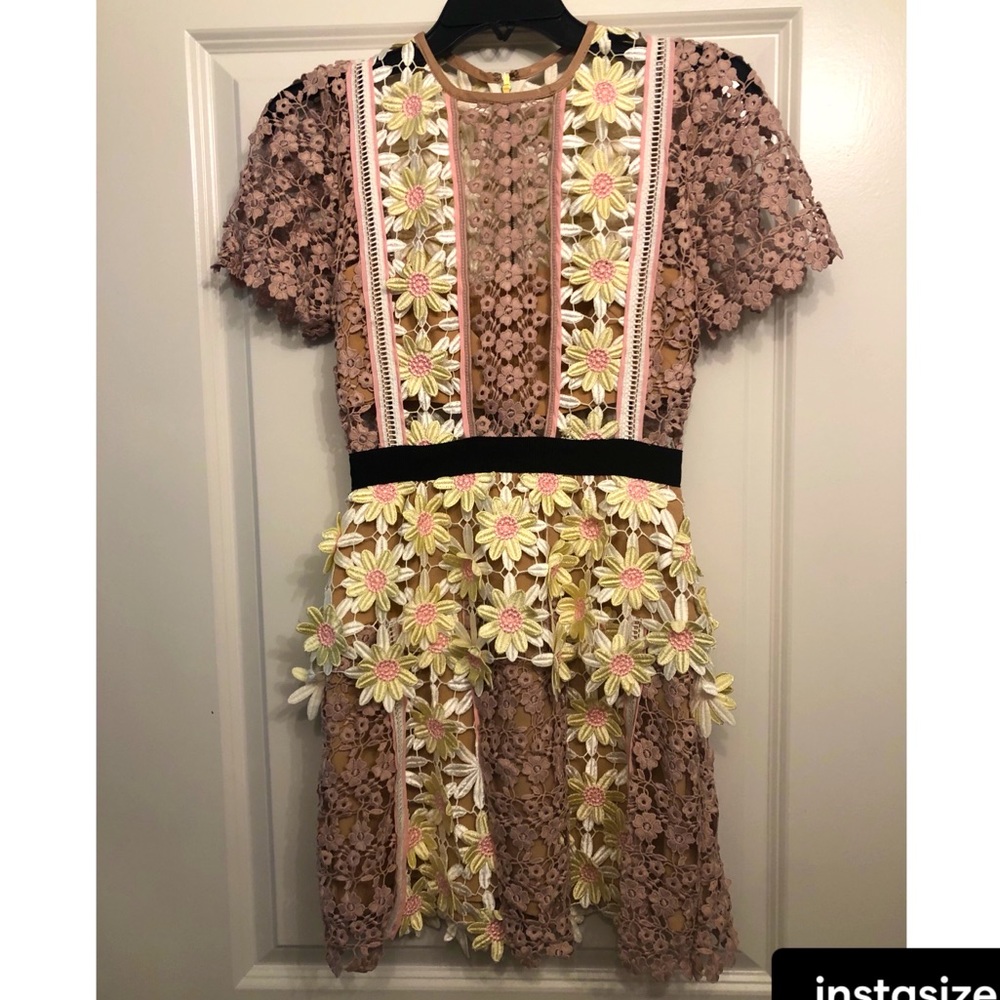 Self Portrait Floral Dress